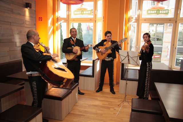 Mexikanische Band im Taco Taco Leipzig