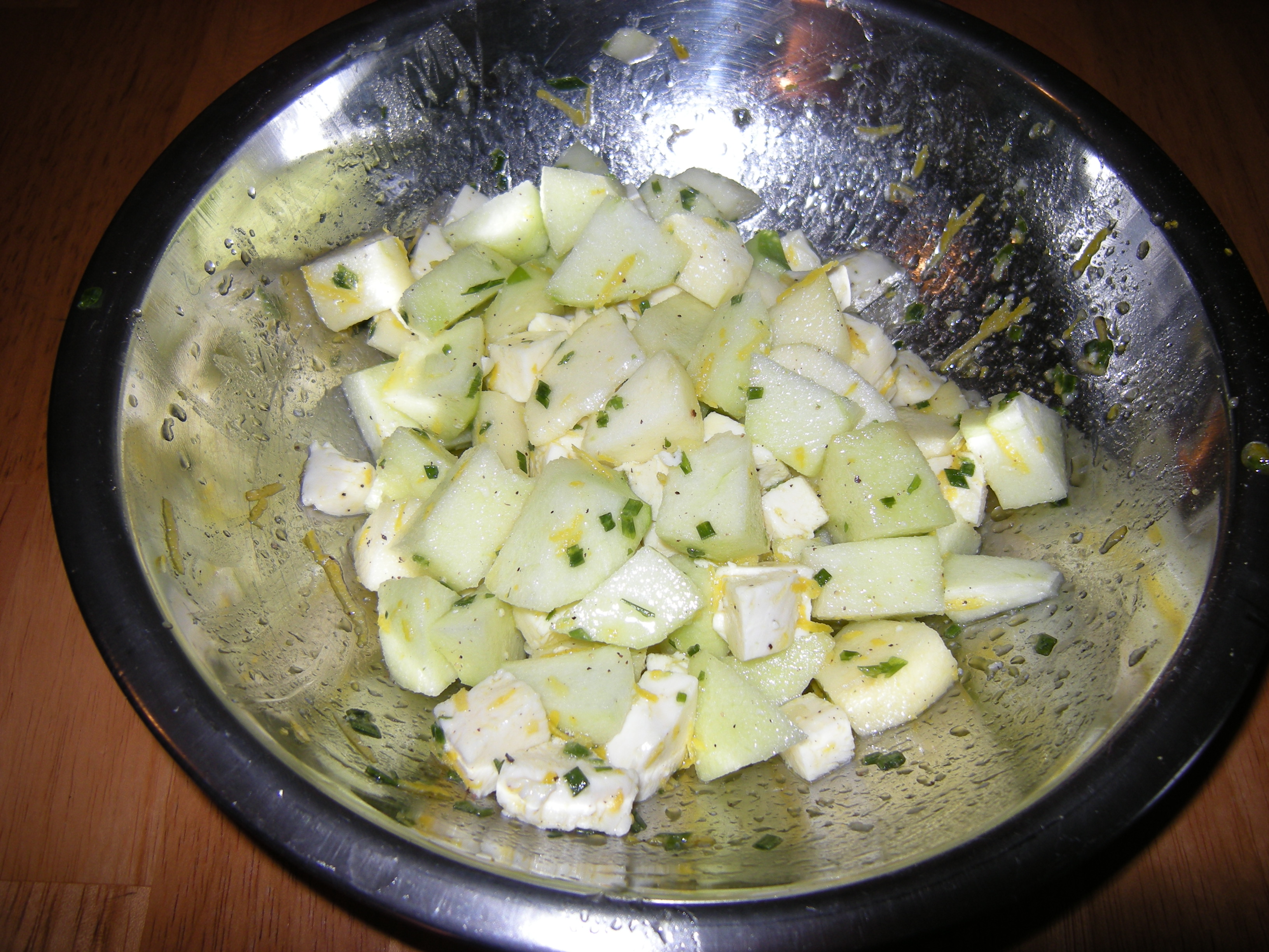 Rezept: Apfel-Mozzarella-Salat