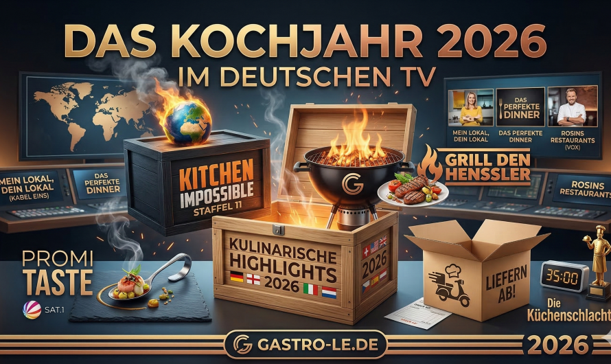 Die besten Kochshows im deutschen TV 2026