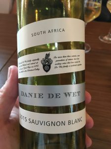 Danie de Wet - Sauvignon Blanc