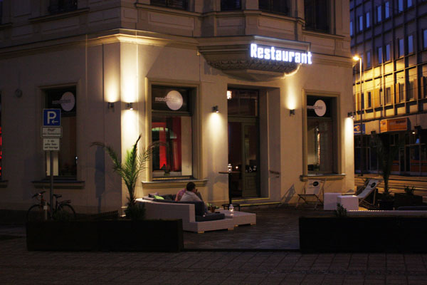 Zu Gast: Mondschein Dunkelrestaurant & Lounge Leipzig